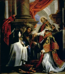 Comunión de Santa Teresa de Ávila (1515-82) c.1670